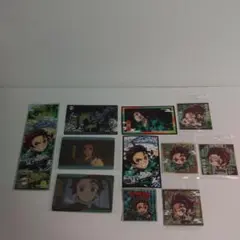 竈門炭治郎 ステッカー シール カード セット 鬼滅の刃 立志編