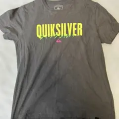 QUIKSILVER クイックシルバー ロゴTシャツ グレー Lサイズのサムネイル