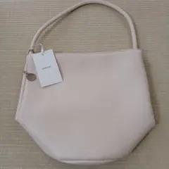 新品未使用　MYMOOD ショルダーバッグ アイボリー バケツトート　淡色のサムネイル