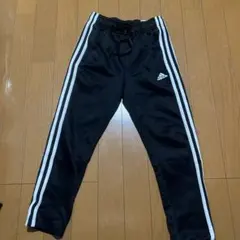 adidas キッズ ジャージ パンツ ブラック