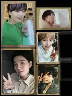 公式　BTS シュガ　ユンギ　トレカ　セット