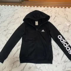 adidas ブラック パーカー L