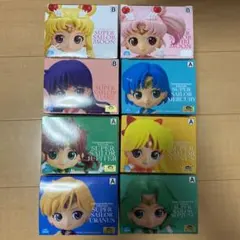 美少女戦士セーラームーン　Qposket フィギュア　A Bカラー　8体セット