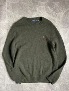 パ*ン様 POLO RALPH LAUREN ラルフローレン　珍色ニットセーター