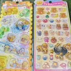 正規品　なっとうちゃん　うるちゅるポップシール　ウォーターインシール 2点セット