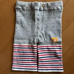 HOTBISCUITSクマ刺繍パンツ 90サイズ　レギンス