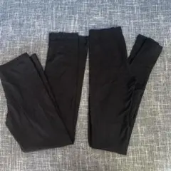 UNIQLO ブラック レギンス　2枚セット