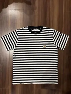 Carhartt wip ボーダーポケットTシャツ