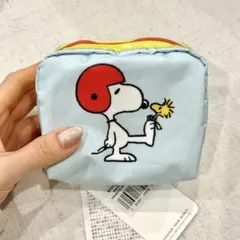 LESPORTSAC ピーナッツ　スヌーピー ポーチ　新品　タグ付き