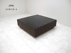 【展示品】アルモニア　ルーシー　ウォールナット無垢材センターテーブル