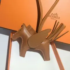 正規品 エルメス ロデオ ペガサスPM ゴールド K刻印 パリ購入 チャーム