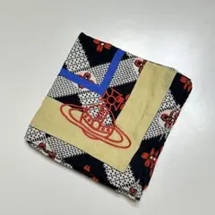 【美品✨】Vivienne Westwood マルチカラー大判ハンカチーフ