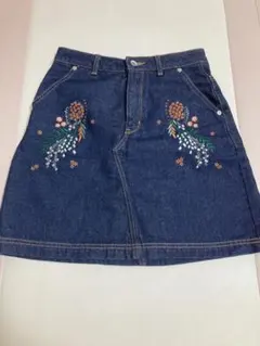 PAGE BOY 刺繍デニムスカートのサムネイル