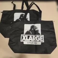 XLARGE LITTLE ONE ショップ袋 2枚セットのサムネイル