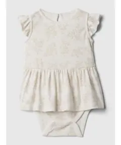 【新品】GAP baby ロンパース スーピマコットン フラッターフリル
