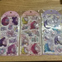 正規品☆サンリオ ウォーターインシール3種類 キティ クロミ マイメロ 新品