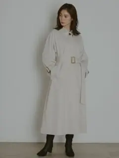 ORGANIC　ステンカラーコート　OWHT