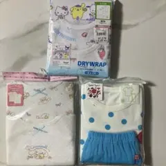 子供用肌着2セット（サンリオ、120） パジャマ1セット（110）