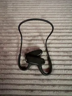 ブラック 骨伝導イヤホン ネックバンド型