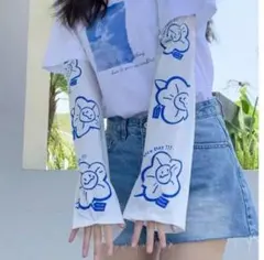 NO.12UVアームカバー接触冷感アイススリーブ日焼け止め抗紫外線軽量ドライブ