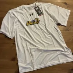 Tochigi Brex ブレックス　アンダーアーマー Tシャツ 白