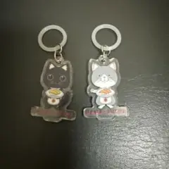 はま寿司 猫アクリルキーホルダーセット