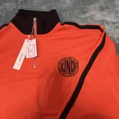 HALHAM オレンジ ハーフジップパーカー 新品未使用品