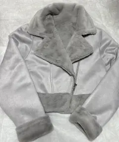 リバーシブル ムートンコート