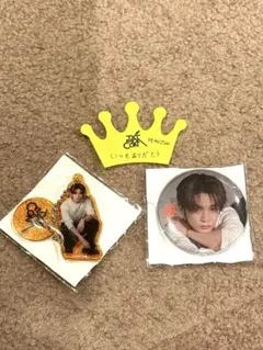 TXT ヨンジュン MOA CON カプセルトイ 缶バッジワッペン会場特典