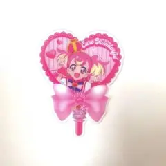 アイドルプリキュア　映画特典　キュアワンダフル　ミニうちわ