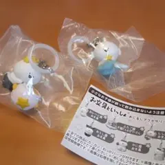 お文具といっしょ。めじるしアクセサリー2点セット。