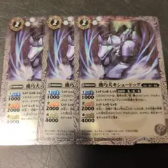 ☆キシュードッグ3枚☆レア仕様☆