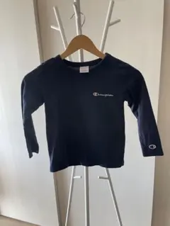 Champion ネイビー 長袖Tシャツ120cm