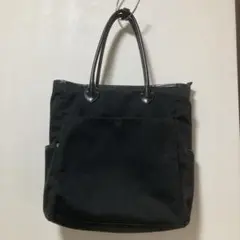 Green Label Relaxing トートバッグ　黒　縦型