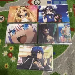 新品》　一番くじ　Fate G賞 イラストボードスタンド　5種 FGO