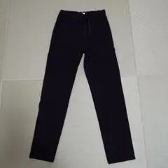 GLOBAL WORK スゴラクストレッチスリムテーパード　黒パンツ160　子供