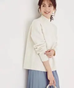 タートルネック ホワイト