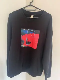 UNIQLO KAWS+WARHOL XL ブラックスウェット