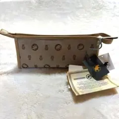 新品・タグ付✨ 未使用　ハンティングワールド　キャンバス×レザー　ポーチ