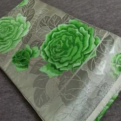 ◆1424◆六通柄　袋帯　薔薇　着物帯　和装