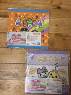 たまごっち 一番くじ E賞 ハンドタオル2枚セット