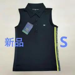 再再再値下げ新品　トミーヒルフィガー　ノースリーブシャツS　黒定価12100円のサムネイル