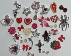 No.646 ネイルパーツ　デコパーツ　まとめ売り　アソート