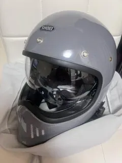 SHOEI グラムスター チョークグレー　M 31ミリ　チークパット付き SHOEI グラムスター チョークグレー M 31ミリ チークパット付き - メルカリ