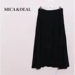 ★美品★ MICA＆DEAL マイカアンドディール フレアスカート 日本製のサムネイル