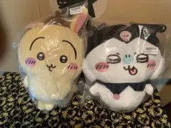 ちいかわ×サンリオキャラクターズBIGぬいぐるみ　 2種セット