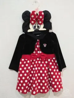 ミニーマウス ワンピース 90cm