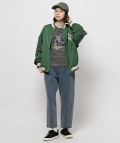 niko and… 2WAYスリーブスタジャン♡新品タグ付きMサイズ