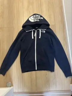 THE NORTH FACE ジップアップパーカー ネイビー S