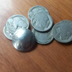 ゆー様専用　５セントコインコンチョ